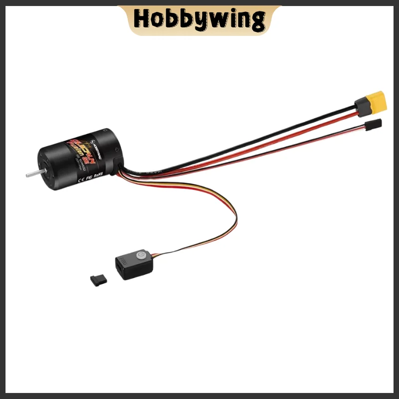 Hobbywing Quicrun Fusion SE 40A 1800kv 1200kv Combined Motor ESC For 1/10 1/8 Rc Model Car Crawler Accessories