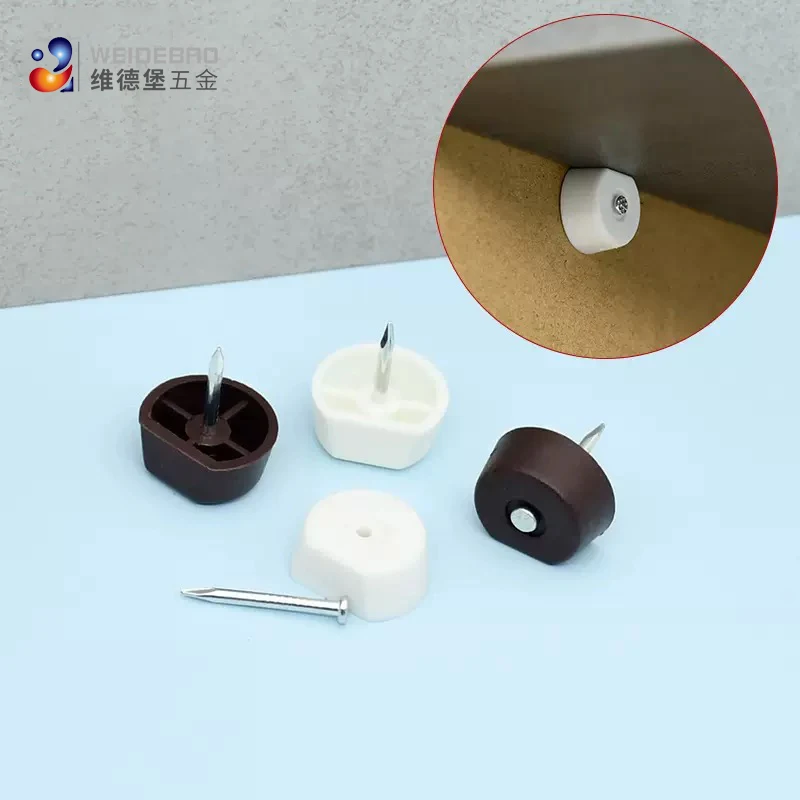 20PC Plastic Storage Rack Support Nails, Suitable for Cabinet Anti-Slip Cabinet Body Support Fixing hardware Accessory Set