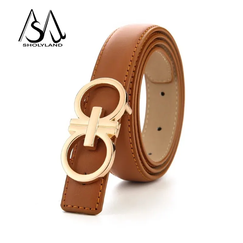 2025 New Women's Belt with Simple Alloy Smooth Buckle, Paired with Denim Casual Retro Windproof Decorative Belt for Daily Use