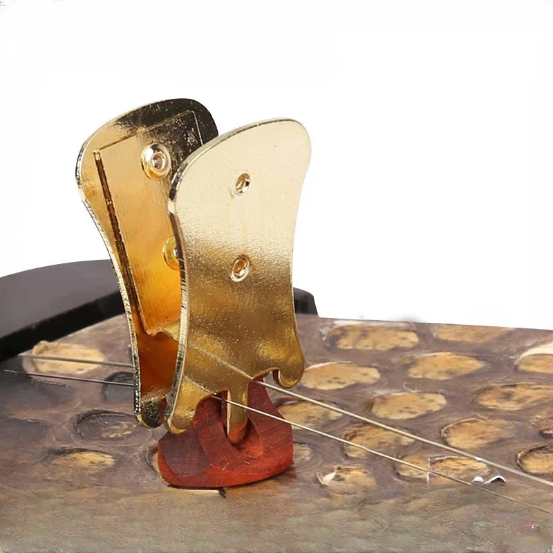 זהב erhu מאפינס קוד קליפ נבל מתכת erhu urheen מאפינס קליפ נגינה נייד כלי מיתר מוסיקלי אביזרים