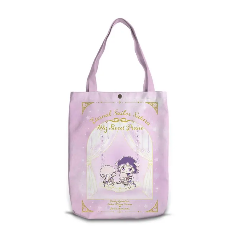 Kawaii Sanrio Kuromi My Melody stampato una spalla borsa portaoggetti in tela Cartoon Little Twin Stars periferiche regalo compleanno delle ragazze