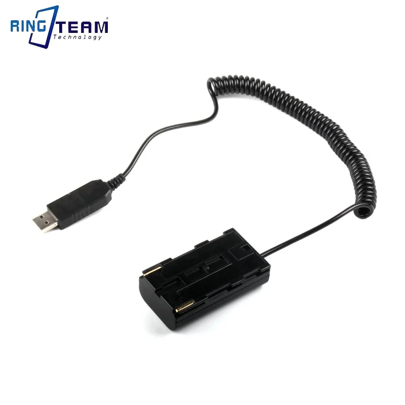 Picture 4: USB Power Spiral Coiled Cable to BP-911 BP911 BP-915 BP915 Dummy Battery Adapter Coupler for PhaseOne Cameras