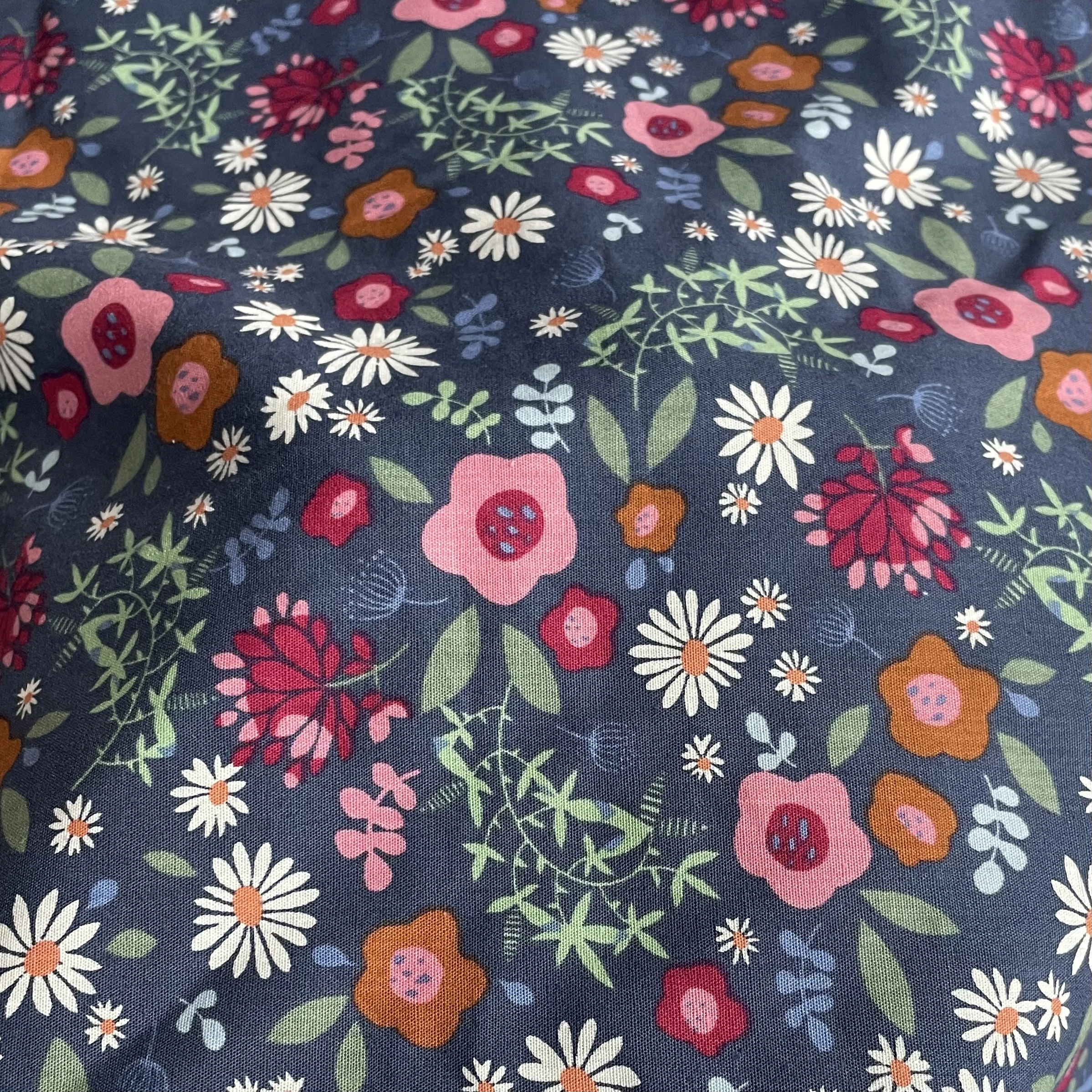 145x50cm New Floral 100% Cotton 40S Like Liberty Fabric Digital Printing For Sewing Cloth Dresses Skirt Kids Designer Handmade