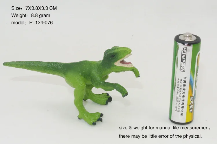 مجموعة نماذج لعبة الديناصورات المحاكاة 8 ديناصورات صغيرة، نماذج ديناصور بلاستيكية صلبة، عالم Zhoroji #3