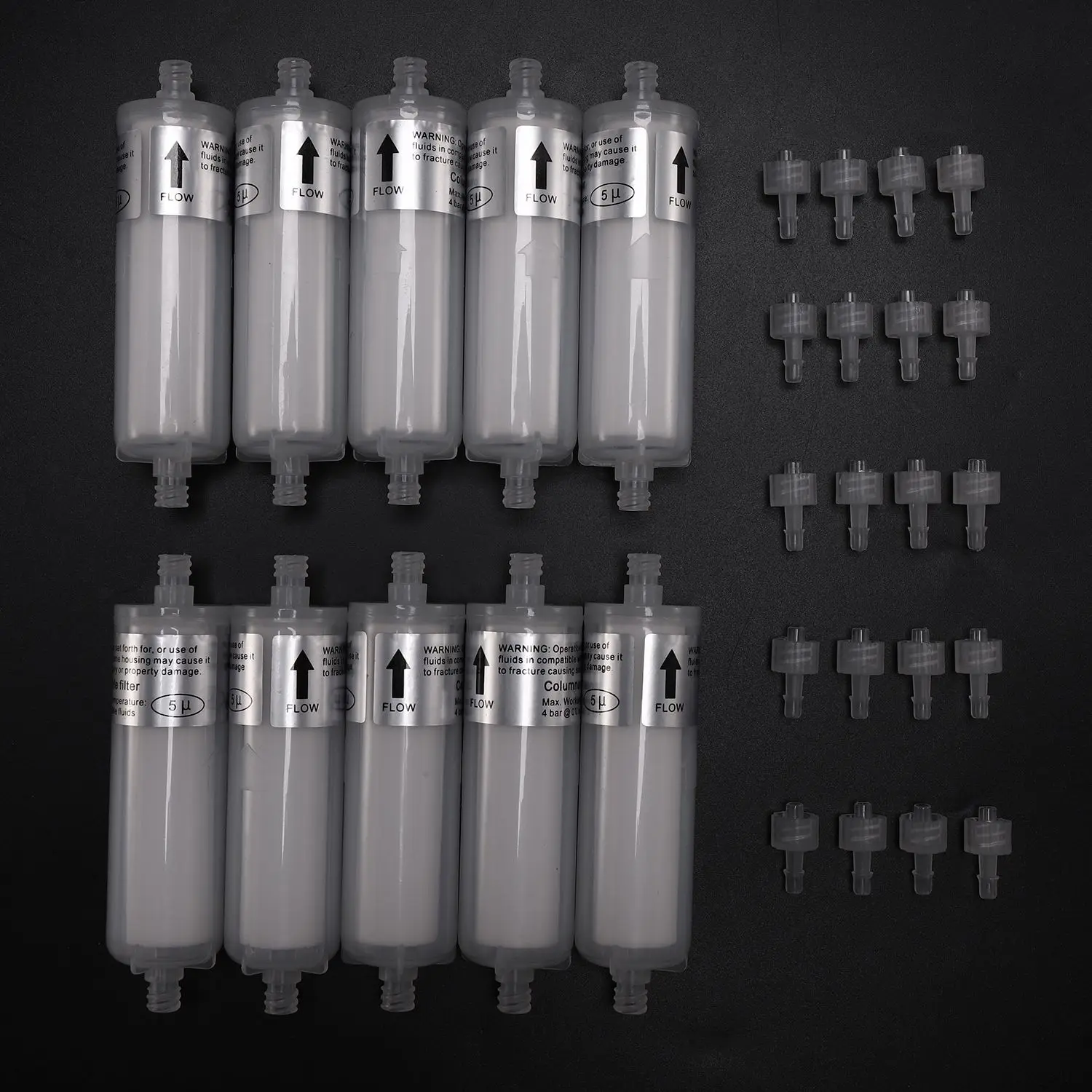 

10 шт. капсульный чернильный фильтр длиной 80 мм для сольвентного принтера Myjet Allwin Crystaljet Witcolor Gongzheng Jhf Vista Xaar Ricoh печатающая головка