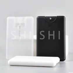 12pcs Card Shape Perfume Flat Pocket Spray Bottle Refillable Plastic for Makeup Cosmetic Mini Fine Mist Sprayer for Travel