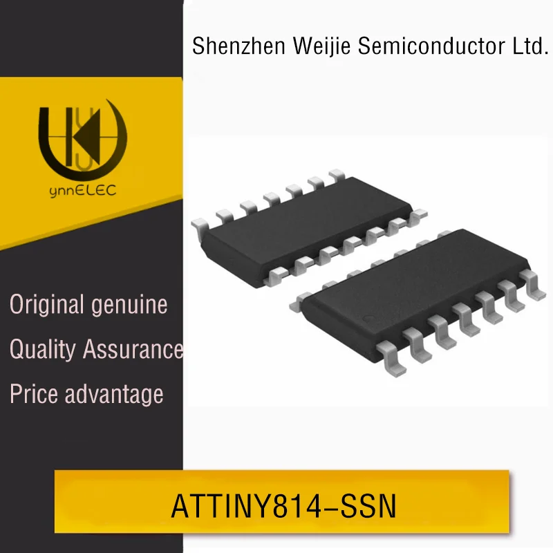 

ATTINY814-SSN for IoT Devices | 8-bit AVR with Core Independent Peripherals