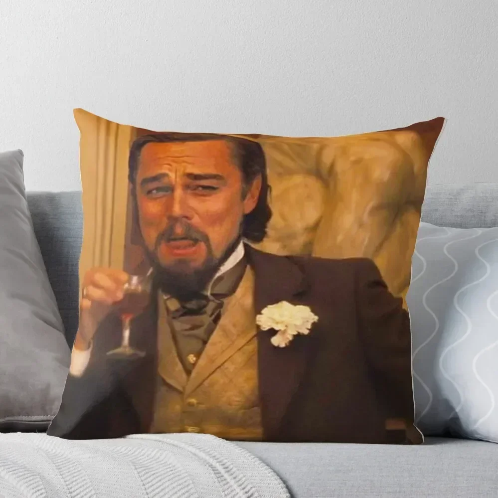 

Leonardo DiCaprio Meme Throw Pillow Decorative Cushions For Luxury Sofa bed pillows Sofa Decorative Covers pillow