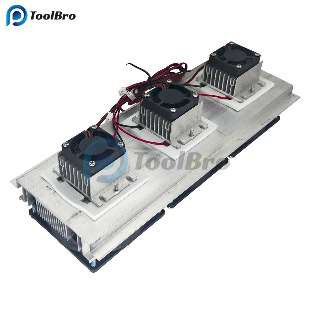 

180W 15A Peltier Cooler Semiconductor Refrigeration Cooling System Air Conditioner Water Cooling Air Condition for Fish Tank