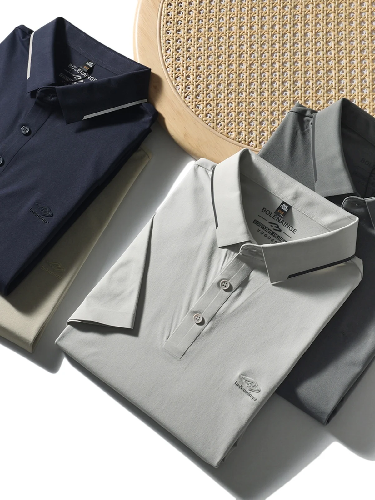 

Мужская летняя повседневная дышащая быстросохнущая футболка с коротким рукавом, модная городская стильная футболка приталенного кроя для молодежи