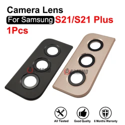 Pink Silver Gold  Black Rear Back Camera Lens With Frame For Samsung Galaxy S21 Plus S21+ Replacement Parts