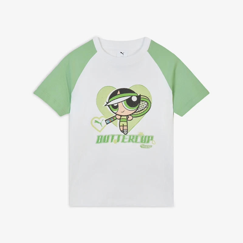 puma-genuine-women's-sports-and-leisure-cartoon-anime-pullover-short-sleeved-t-shirt-637469-02