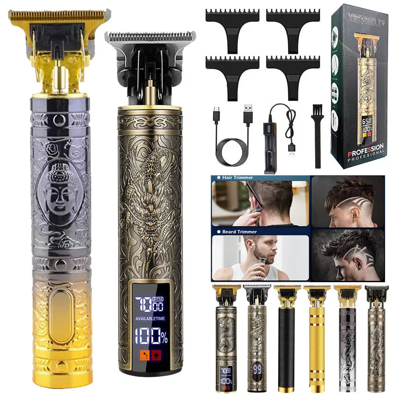 

Free Shipping Full Set 0mm Wireless Women's Men Beard Body Barber Shop Professional Electric Hair Shaver Haircut Razor Machine