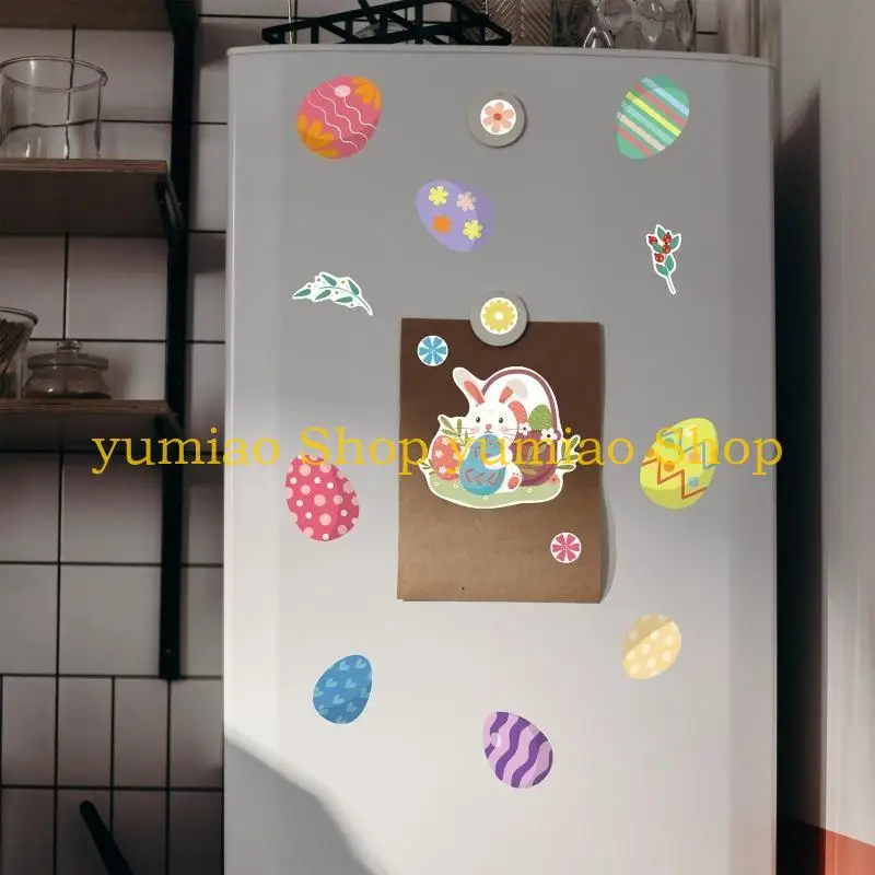 587B Creative Easter Stickers Decals for DIY Card Scrapbook Laptop Decor 16/2