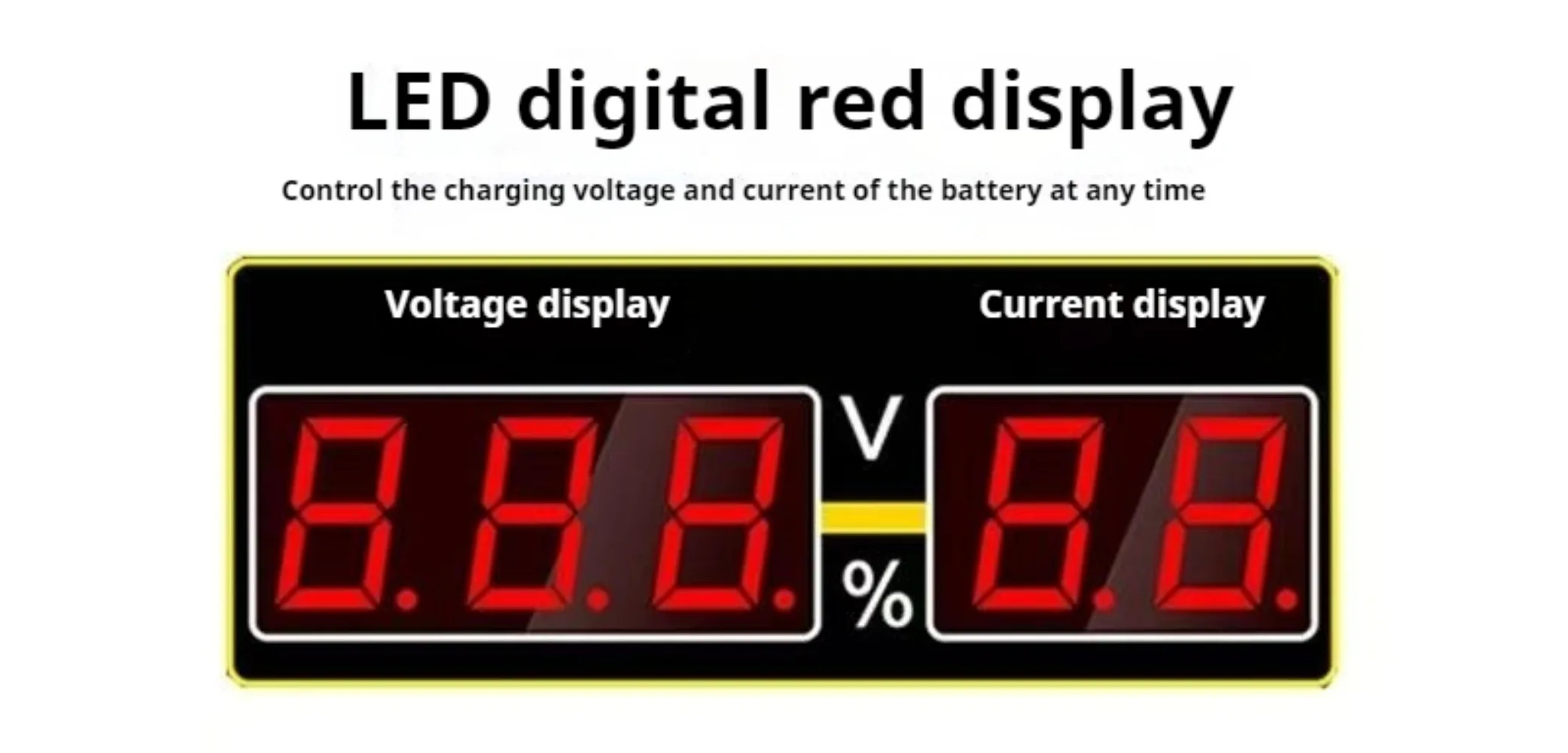 Full Automatic Car Battery Charger 110V to 220V To 12V 6A Intelligent Fast Power Charging Wet Dry Lead Acid Digital LCD Display