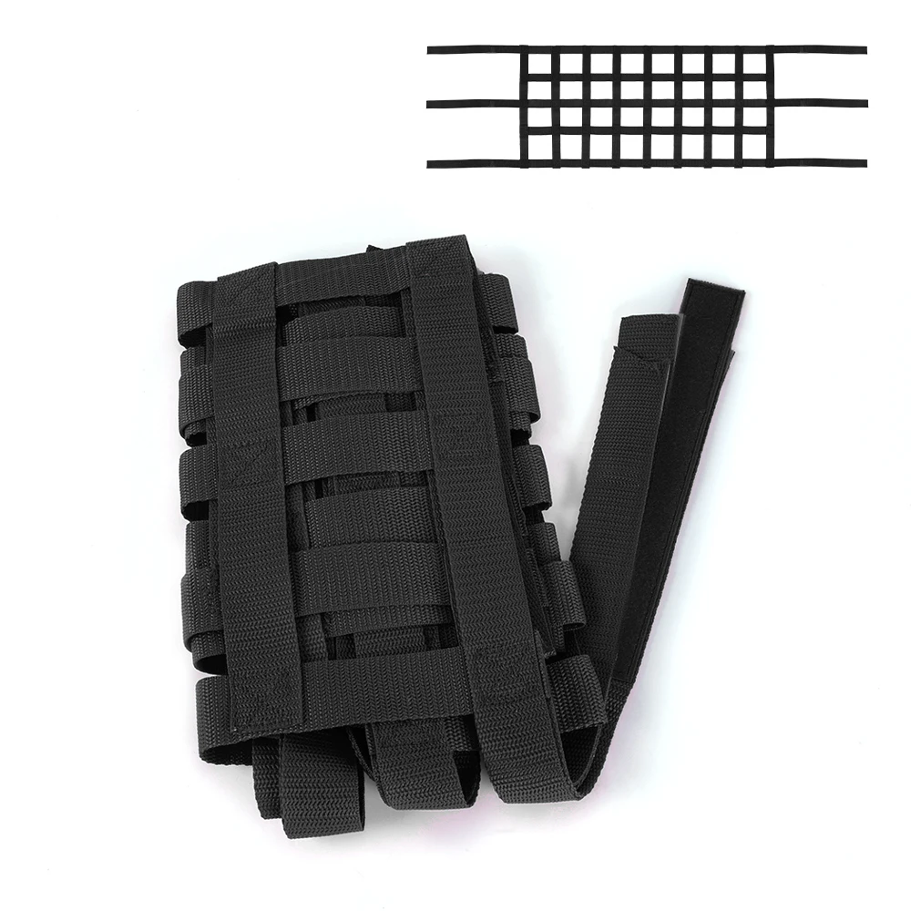 RASTP-متعددة الوظائف شبكة شبكة بضائع السيارات سقف صافي أرجوحة ل جيب رانجلر YJ TJ JK JKU JL JLU والمصارع JT 1987-2020 BAG111 #3