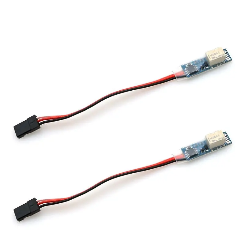 

AS96-2X PWM Relay Switch 5V Receiver 20A Electronic Controller Module DIY Model Universal On-Off For FPV RC Drone
