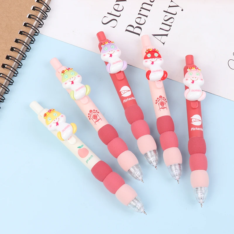 Leuke Garland Snake Gel Pen Cartoon Druk Pen Kawaii Schrijfpen Briefpapier Kantoorbenodigdheden Kerstmis Nieuwjaar Cadeau