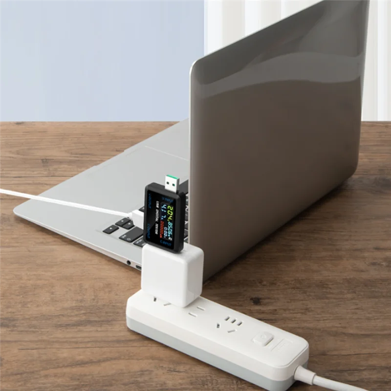 

AC56-USB Type-C Tester DC Digital Voltmeter Amperimetro Current Voltage Amp Ammeter Power Bank Charger Indicator