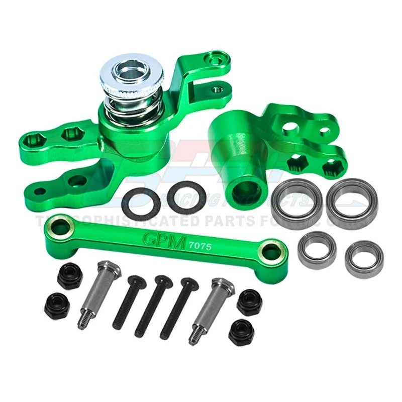 GPM Metalen Stuur Bellcranks Stuurinrichting 8946 voor Traxxas 1/8 MAXX SLASH 6 S 1/10 MAXX V2 2.0 4 S 4WD Monster Truck RC Auto