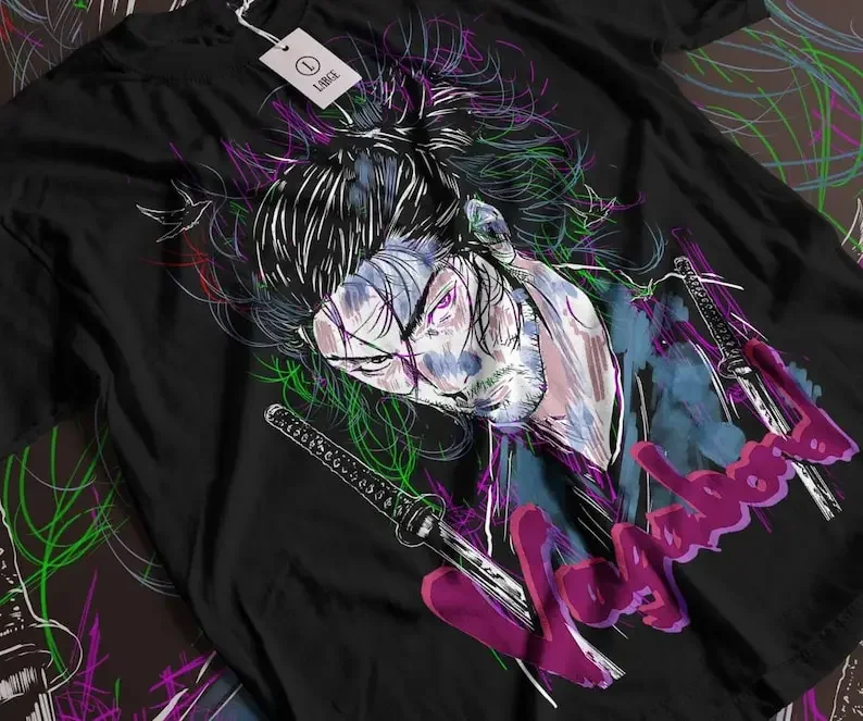 

Vagabond Shirt, Musashi Miyamoto, Matahachi Honiden