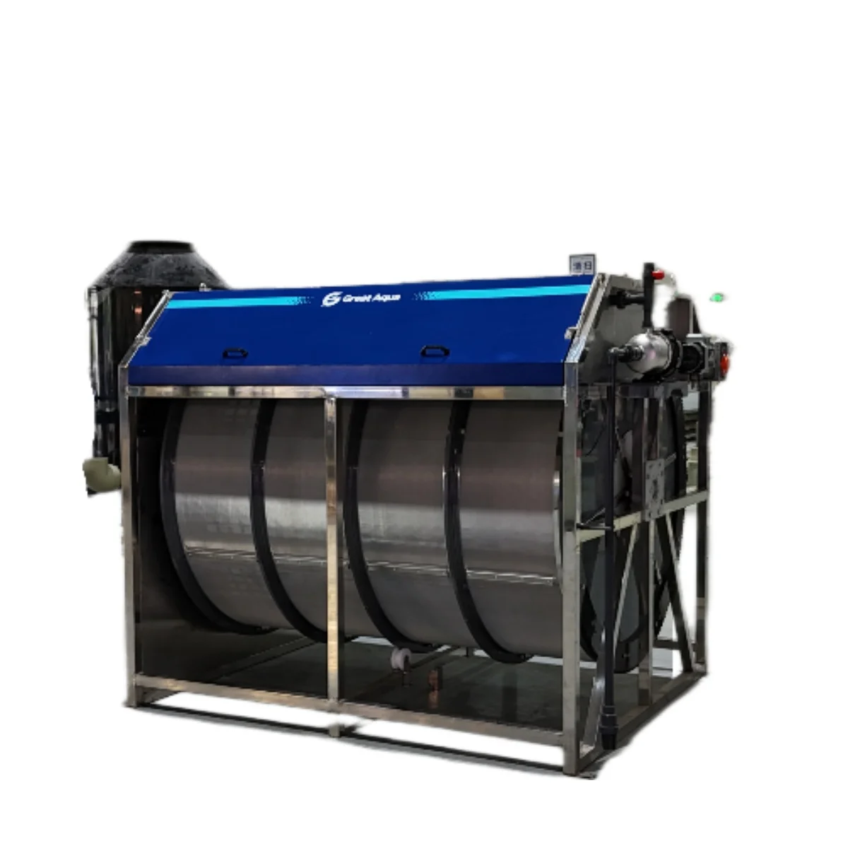 Large Drum Filtter Wholesale Intelligence Fish Farming Equipment Backwash Rotary Drun Filtter