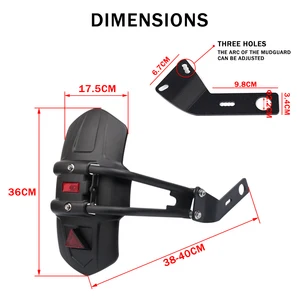 11 Main Sales Rear Paralama CB 500 - №7