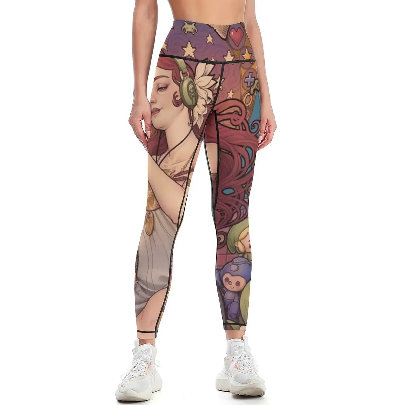 

Gamer girl Nouveau Leggings push up legging Women's sports for physical high waist Womens Leggings