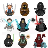 Hot Toys Building Blocks Grand Inquisitor Ahsoka Darth Vader Bobas Maul Thirds Sister Fifth Brother Bricks Figure Kids Toy Gifts