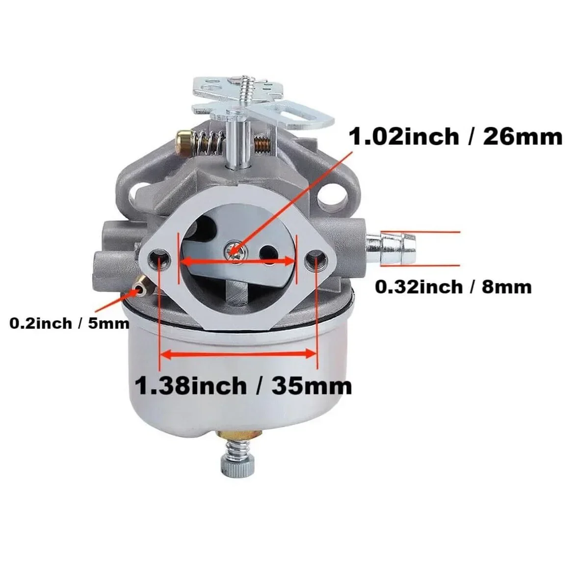 Carburetor Replaces FOR Tecumseh 632334A 640334 632334 640349 640052 640054 HM70/80 HMSK80/90 fits HM80-155359P HM80-155361N