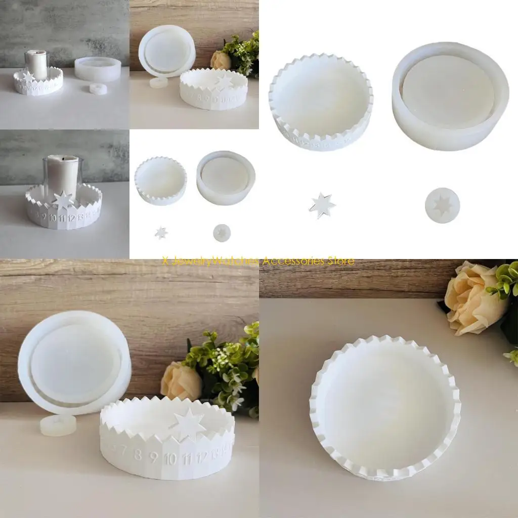 

31KD Multipurpose Silicone Tray Mold Reusable Soft Silicone Christmas Tray Mold for Baking Lovers and Home Decoration