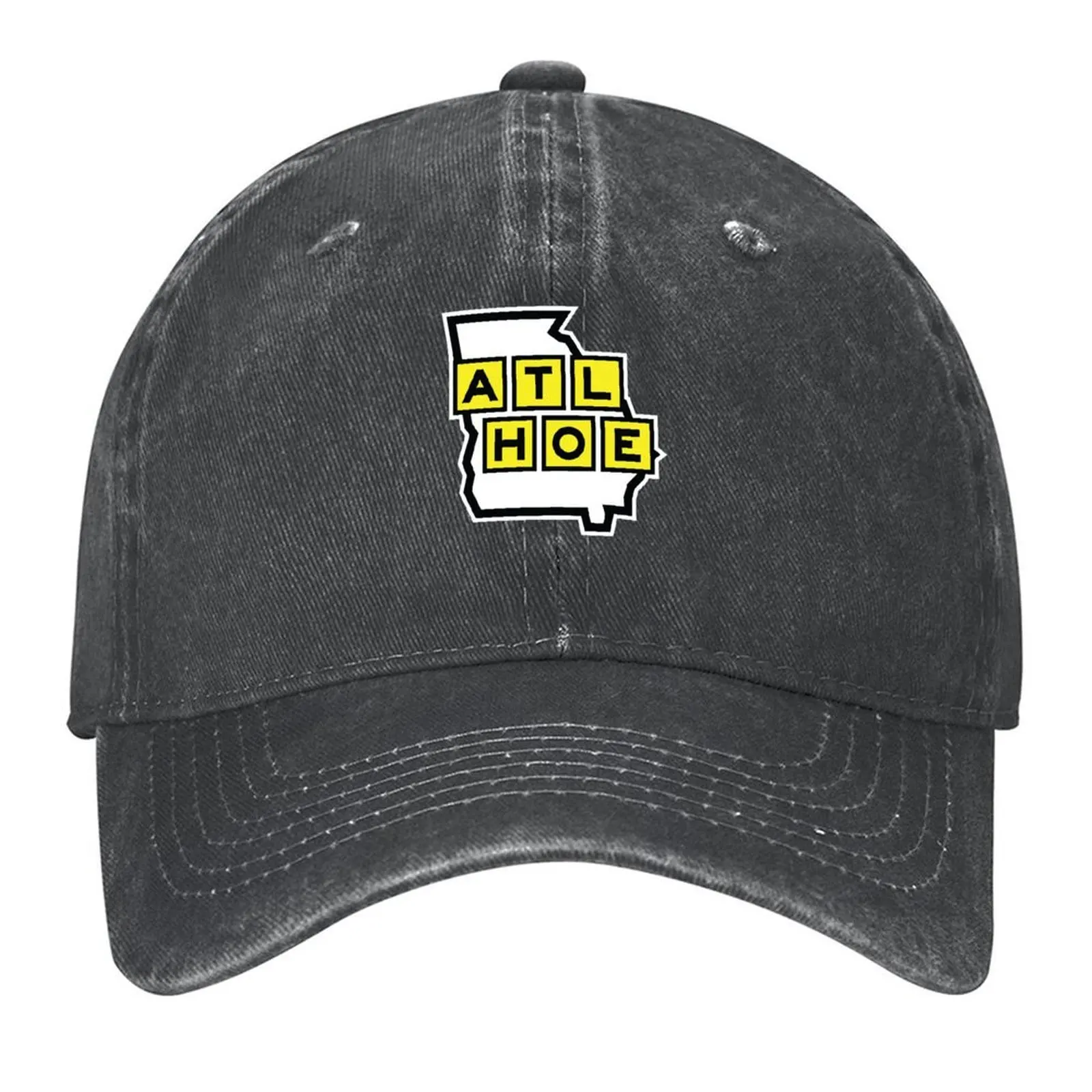 

ATL HOE - Желто-черная бейсболка Мужская шляпа Рыболовные шапки мужские Роскошная кепка Детская шапка Женская пляжная мужская