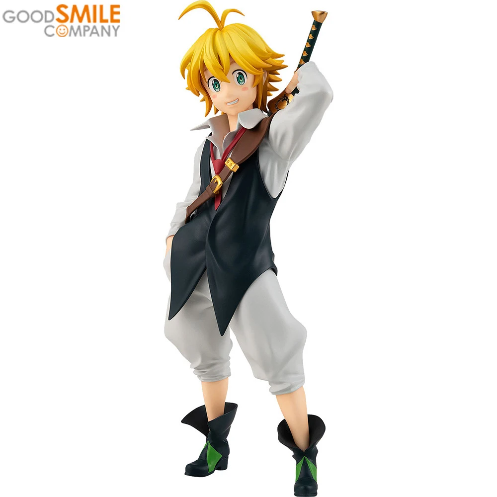 [In Stock] Original Good Smile Company Pop Up Parade The Seven Deadly Sins Dragon's Judgement Meliodas 15Cm Action Figure