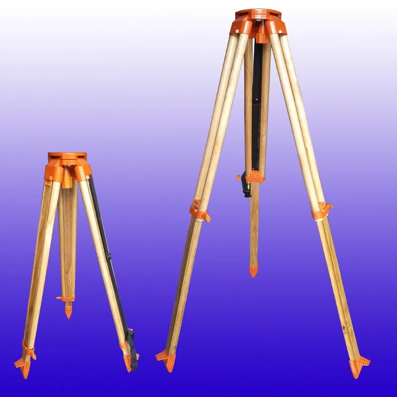 

Solid Wood Level Tripod & Theodolite Stand, Supporting Bracket for Surveying & Mapping Instruments
