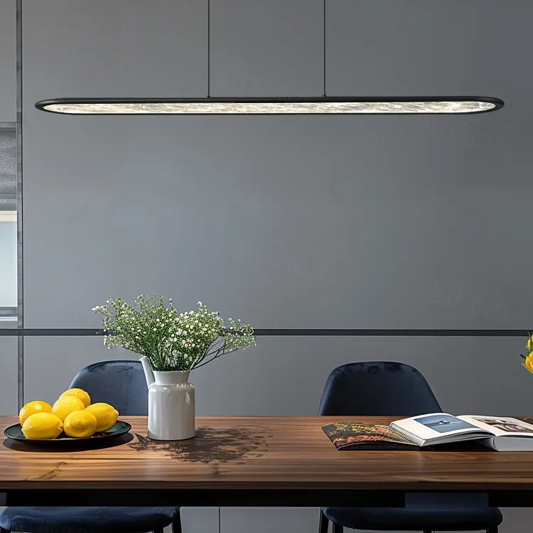 

Restaurant, chandelier, modern, minimalist, full spectrum