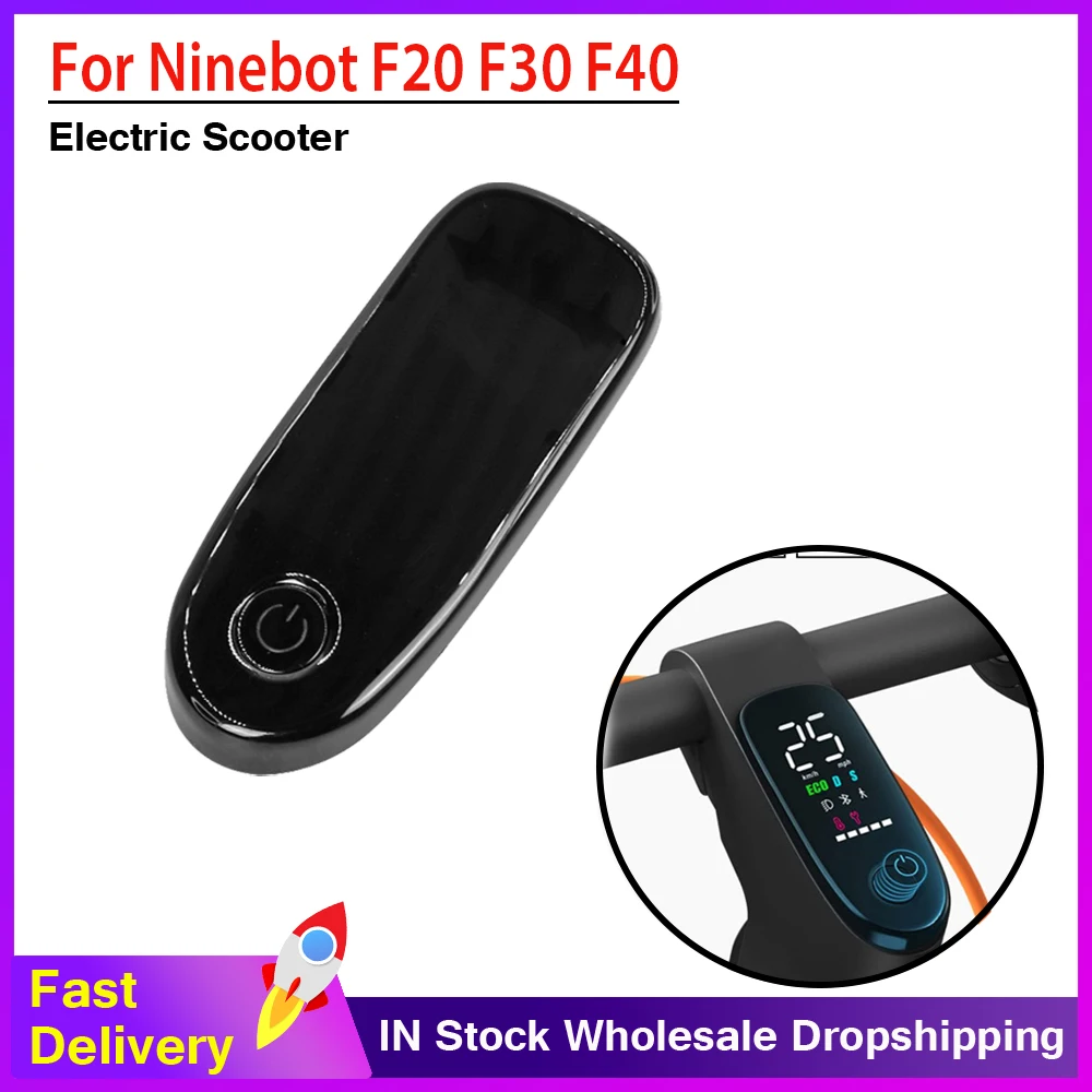 Display Dashboard Cover for Segway Ninebot F40 F30 F20 Electric Scooter F Series Skateboard Instrument Plastic Case Parts