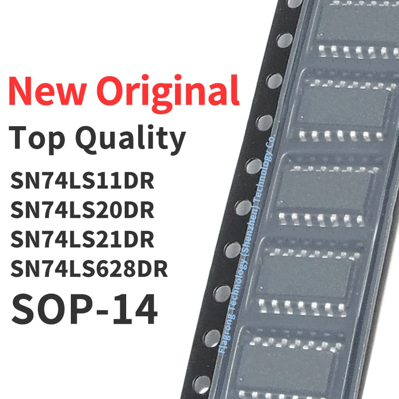 

10 Pieces SN74LS11DR SN74LS20DR SN74LS21DR SN74LS628DR SOP-14 Chip IC New Original