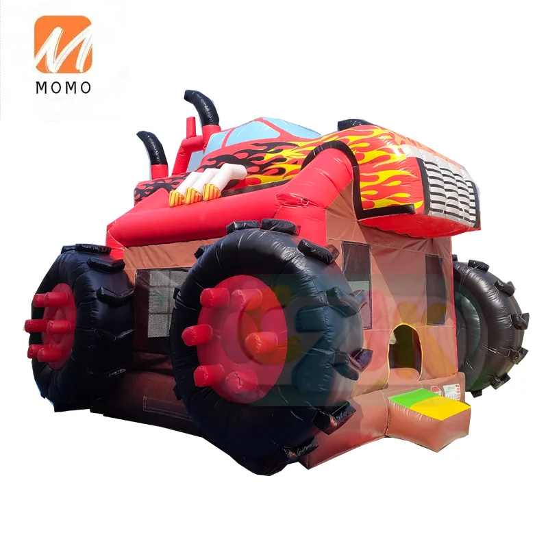 Children's Custom Commercial Inflatable Bouncer Jump Bouncy Castle Jumper Small Monster Truck Bounce House For Party