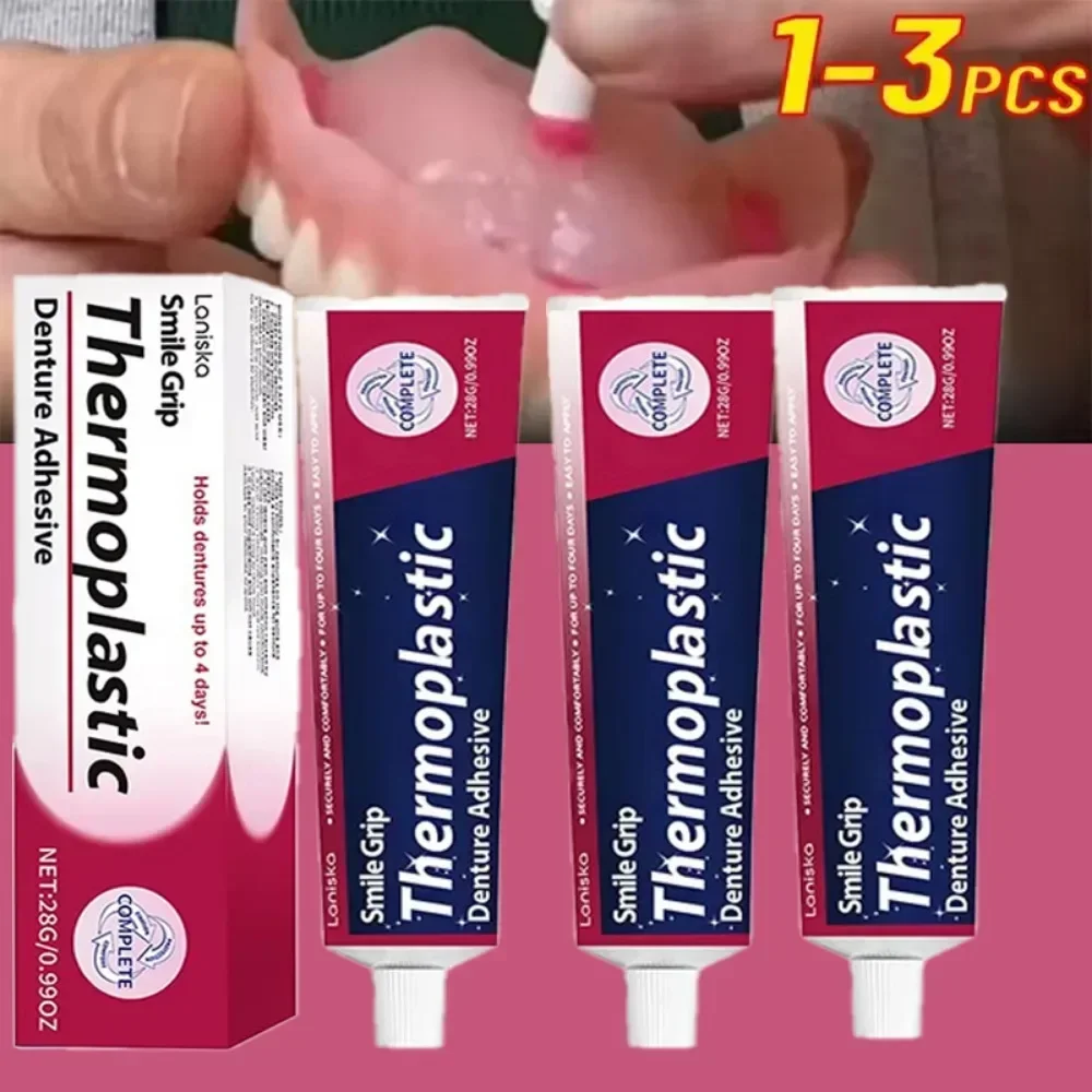 الراحة أسنان المواد اللاصقة الغراء العناية بالأسنان طقم أسنان من السيليكون ريلين كيت لاصق وسادة الاحتكاك أطقم الأسنان الثابتة