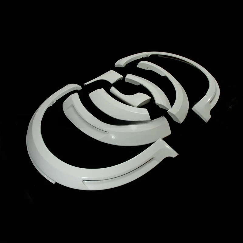 Factory Direct MON Style 20mm Wider 8Pcs Fiberglass Over Kit Fit Countryman JCW 2010-2016 With 3 Months Warranty Car