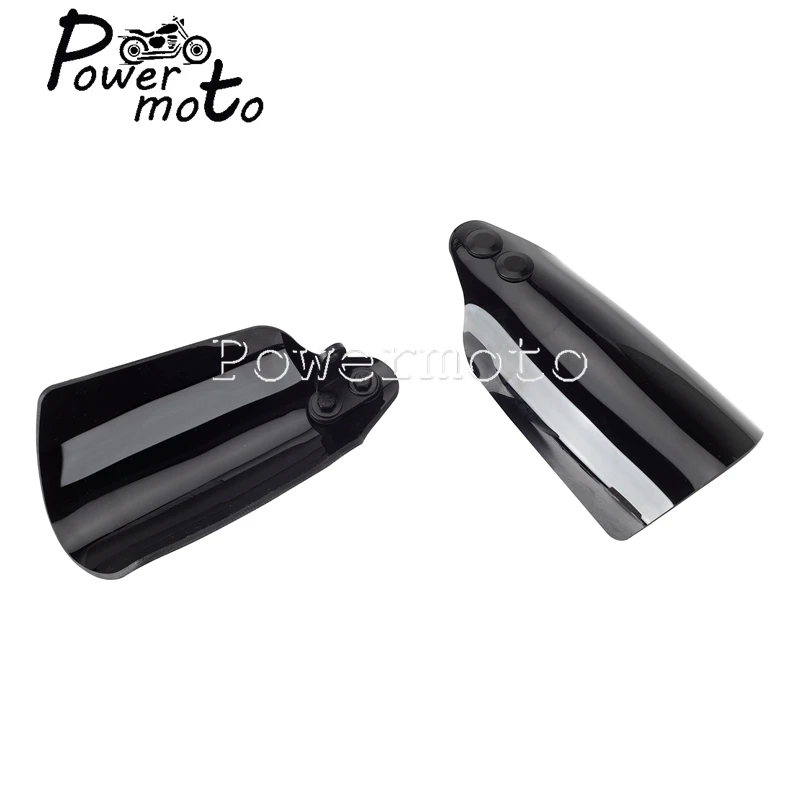 Motorcycle Black Hand Guard Protection Cover Windshield Handguard For Harley Softail Street Bob Standard Low Rider ST 2018-2023