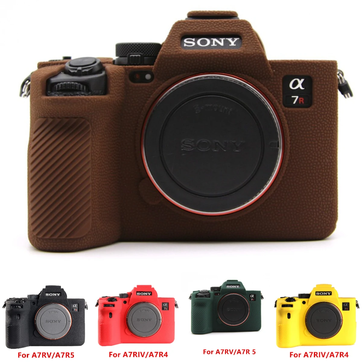 

Portable Silicone Case Camera Protect Bag For Sony A7 III A7RIII A7III A7M3 A7R3 A9