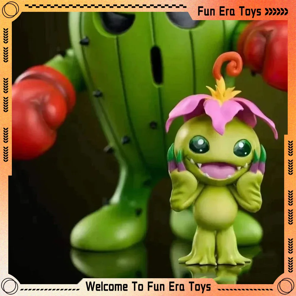 10CM Anime Digimon Adventure Togemon Action Figure Model Statue Palmon Toy Figures GK Figurine Desktop Custom Ornament Kids Gift