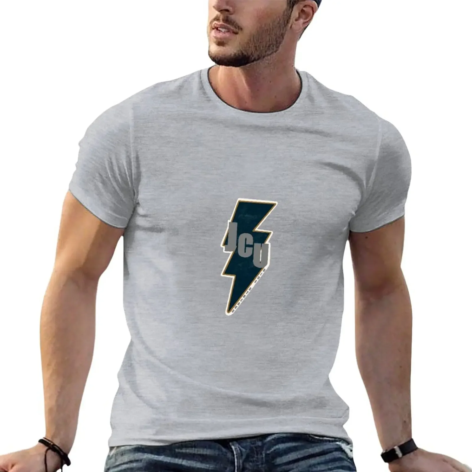 Camiseta de la Universidad John Carroll para hombre, ropa bonita, gráficos negros, gran tamaño