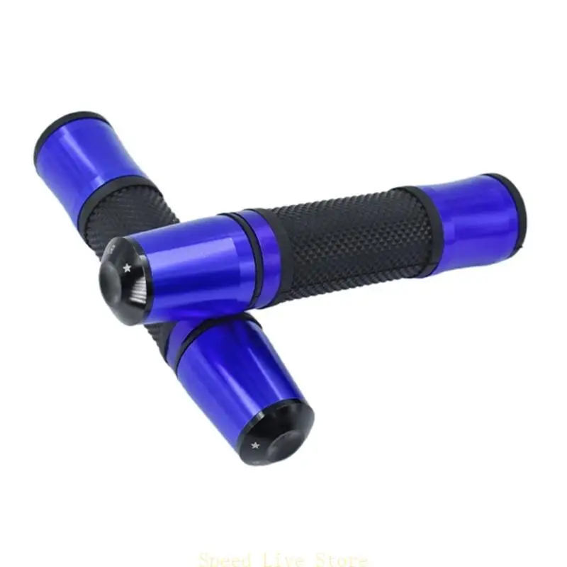 

547C Rubber Bicycles Grips Cycle Handle Sleeves Covers with Vibration Dampening Suitable for Long Distance Riding Comfort 2x
