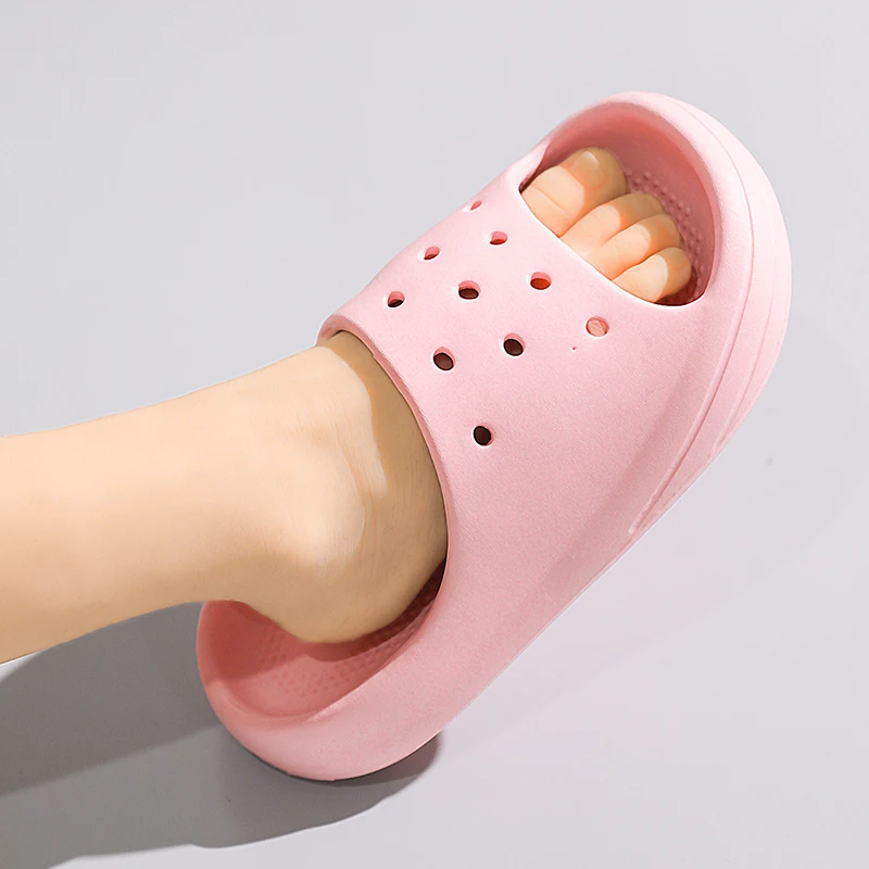 Pantofole estive per bambini bambini Design semplice scivoli per la casa al coperto sandali morbidi antiscivolo pantofole comode infradito per