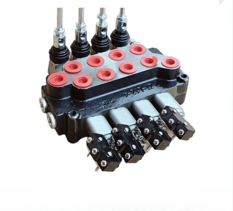 Manual multi-way valve Hydraulic directional control  Two-way micro-motion barrier cleaning vehicle Various mechanical parts