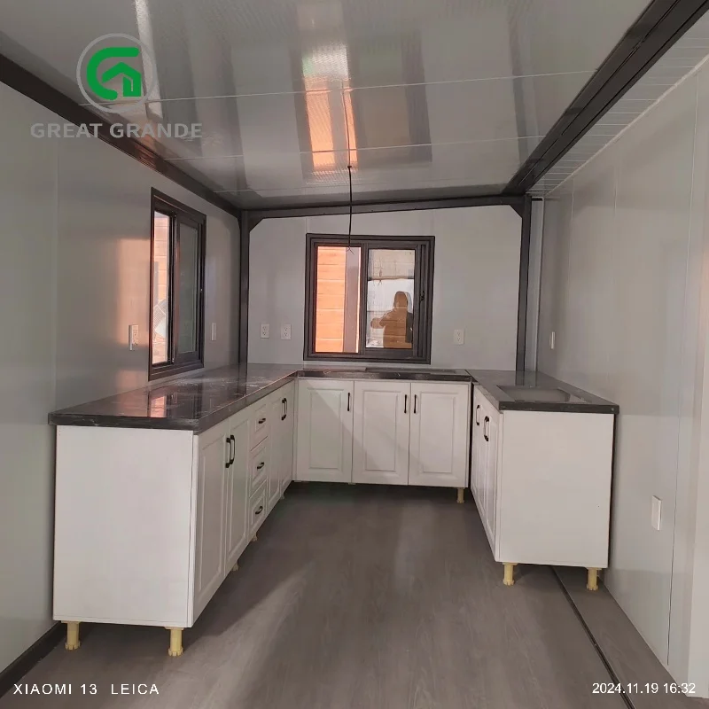 Folding Steel Mobile Container House Tiny Home Modular Foldable Prefab Casa De Container House Fast Assemble For Sale