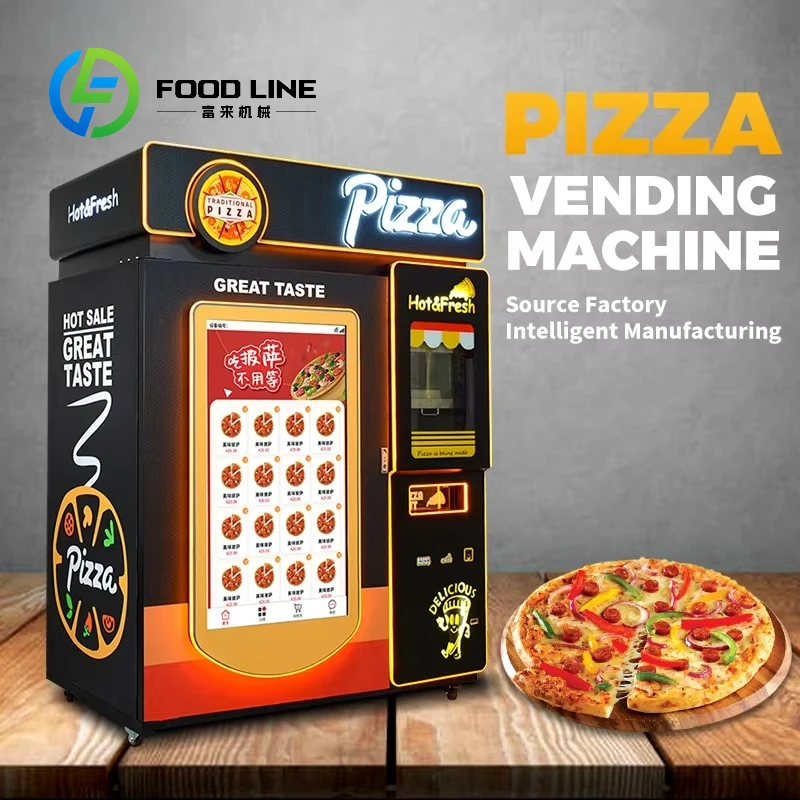 الجملة آلة بيع البيتزا الأوتوماتيكية الصانع الخدمة الذاتية SDK وظيفة نظام المراقبة عن بعد التجاري