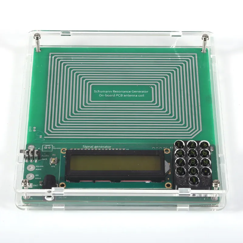 Variable Frequency Schumann Wave Generator 0.01Hz-100000Hz Pure Sine FM Signal Source